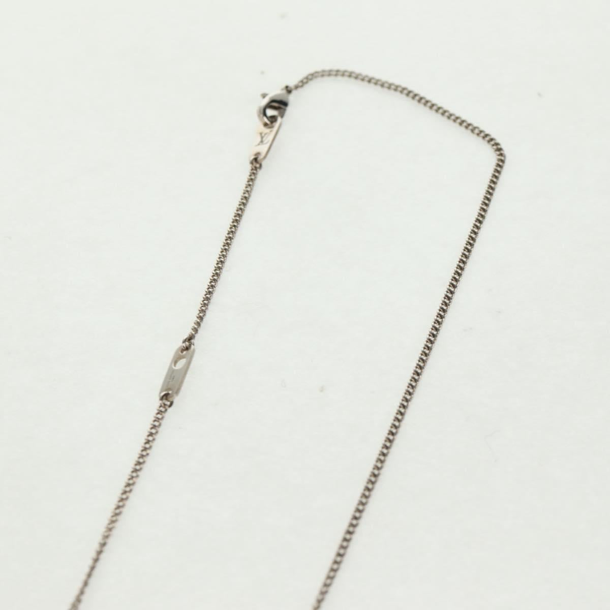 LOUIS VUITTON Collier Charm for Gentlemen Necklace metal MP2084 LV Auth 169642M