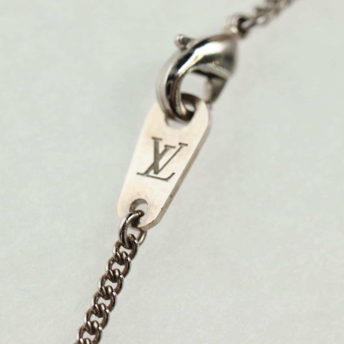 LOUIS VUITTON Collier Charm for Gentlemen Necklace metal MP2084 LV Auth 169642M