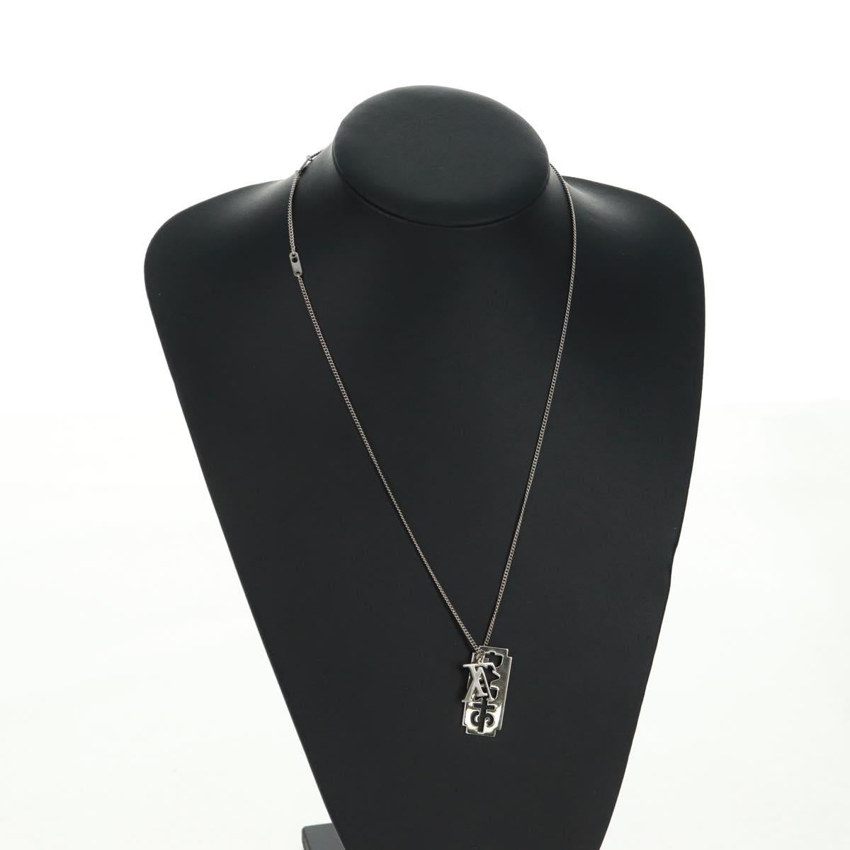 LOUIS VUITTON Collier Charm for Gentlemen Necklace metal MP2084 LV Auth 169642M