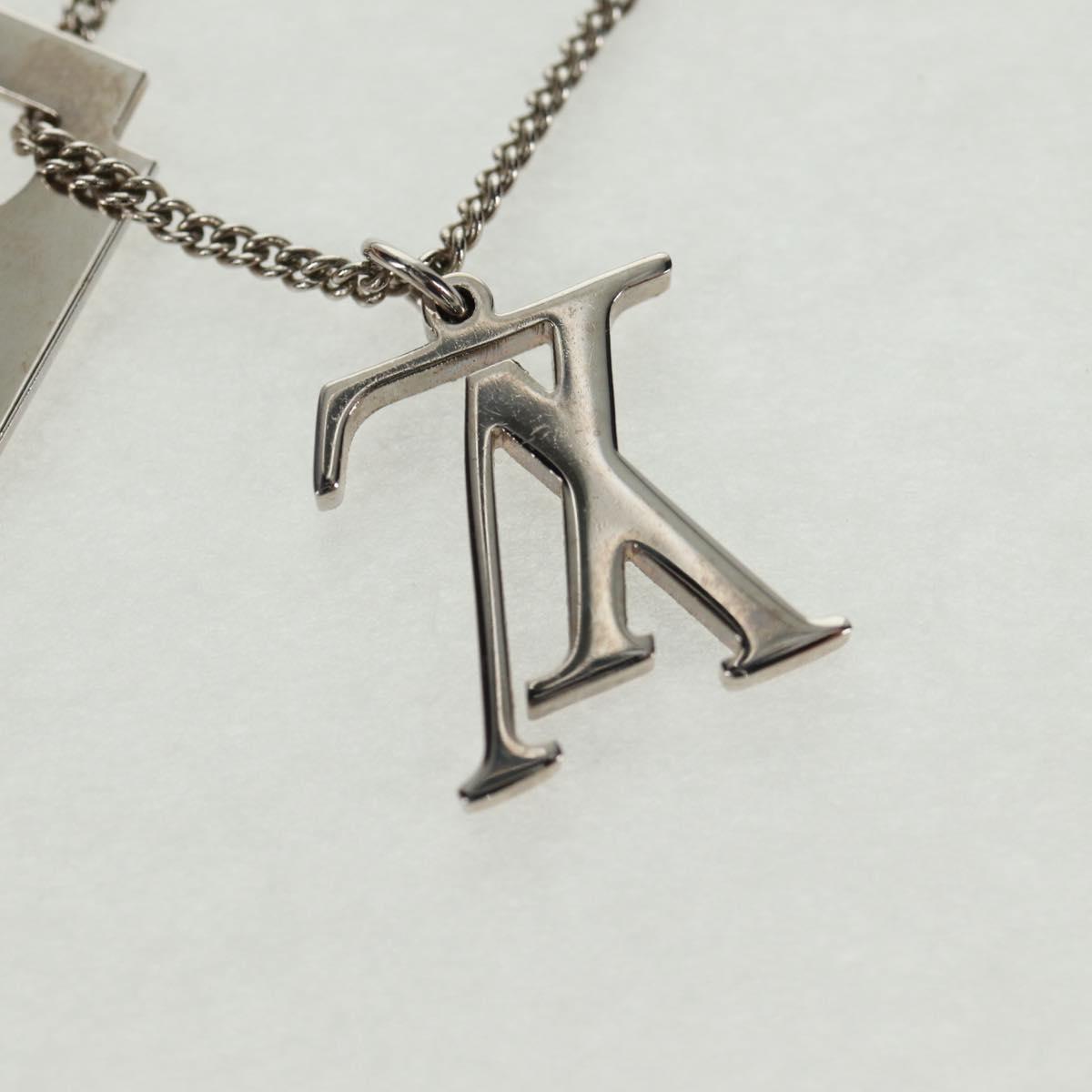 LOUIS VUITTON Collier Charm for Gentlemen Necklace metal MP2084 LV Auth 169642M