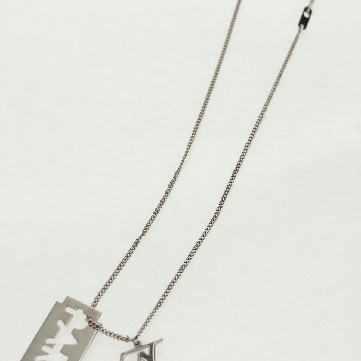 LOUIS VUITTON Collier Charm for Gentlemen Necklace metal MP2084 LV Auth 169642M