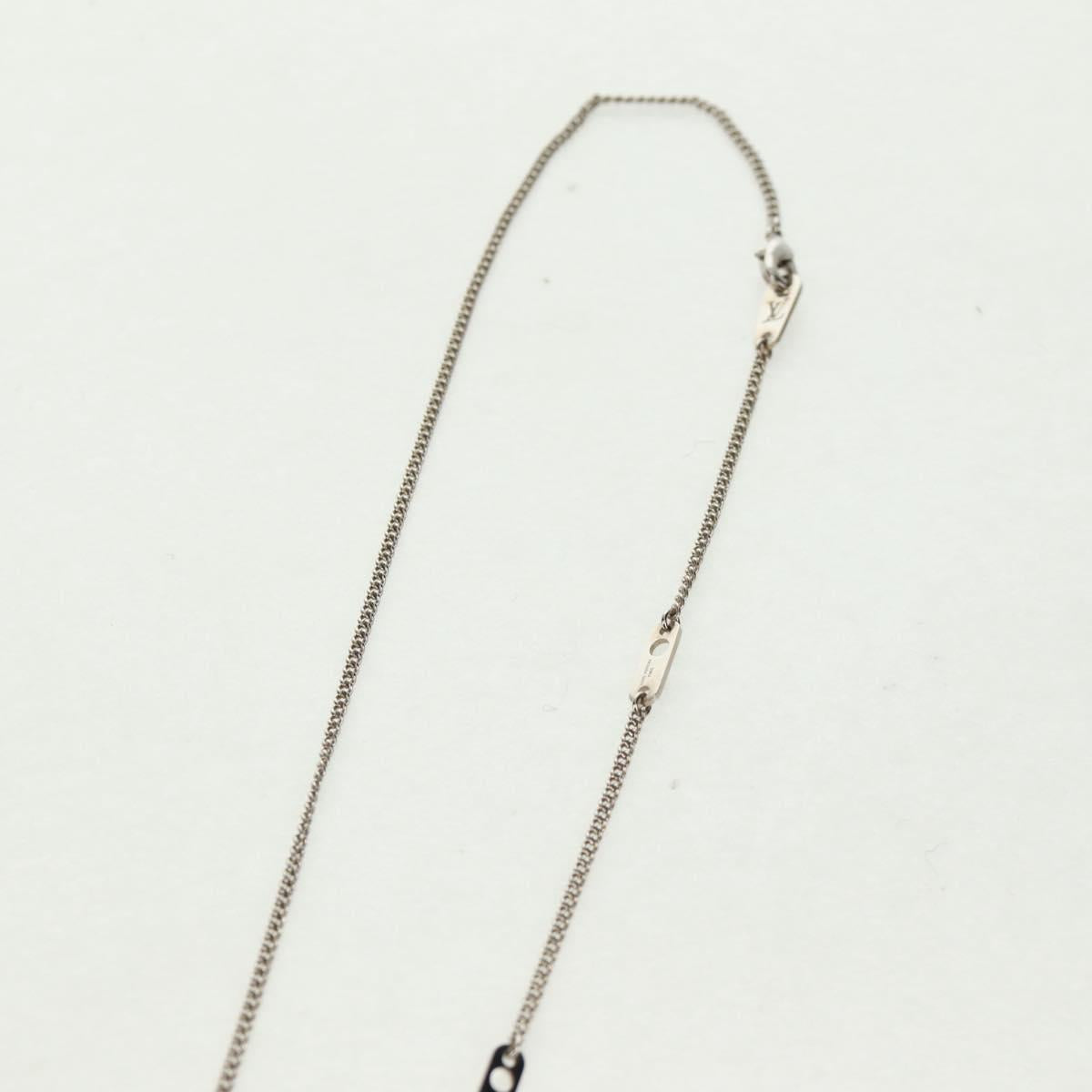 LOUIS VUITTON Collier Charm for Gentlemen Necklace metal MP2084 LV Auth 169642M