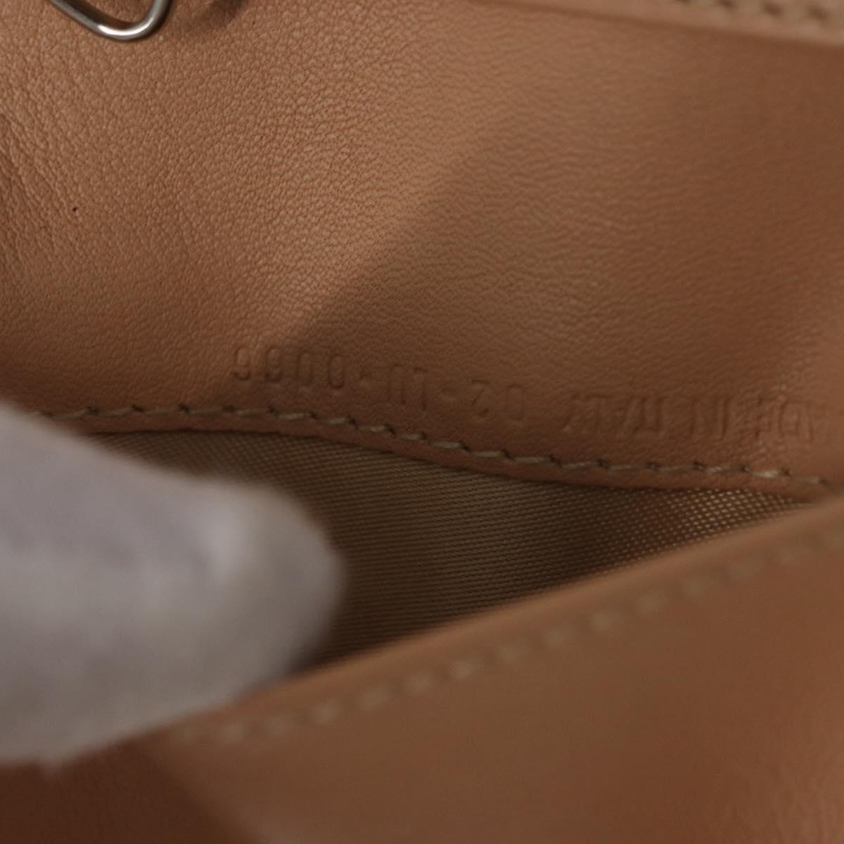 Christian Dior Trotter Romantic Key Case PVC Khaki Silver Auth 169647V