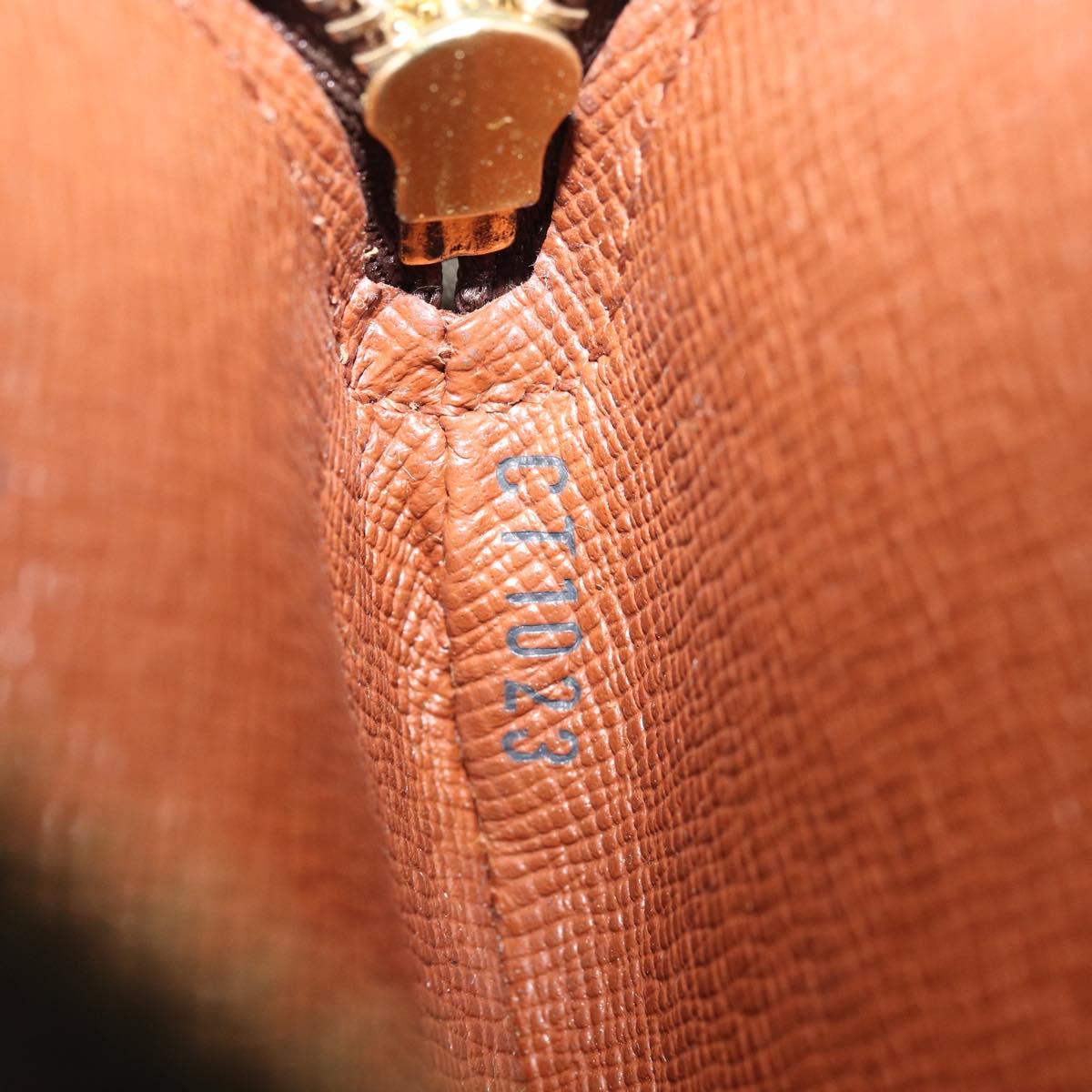 LOUIS VUITTON Monogram Porte Monnaie Round Coin Purse M61926 LV Auth 169648V