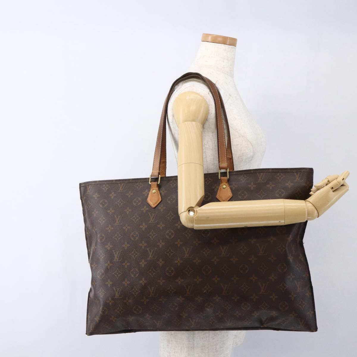 LOUIS VUITTON Monogram All In MM Tote Bag M47029 LV Auth 169688