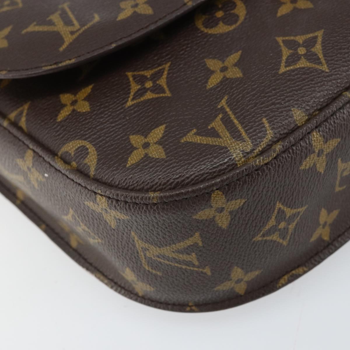 LOUIS VUITTON Monogram Saint Cloud GM Shoulder Bag M51242 LV Auth 169691