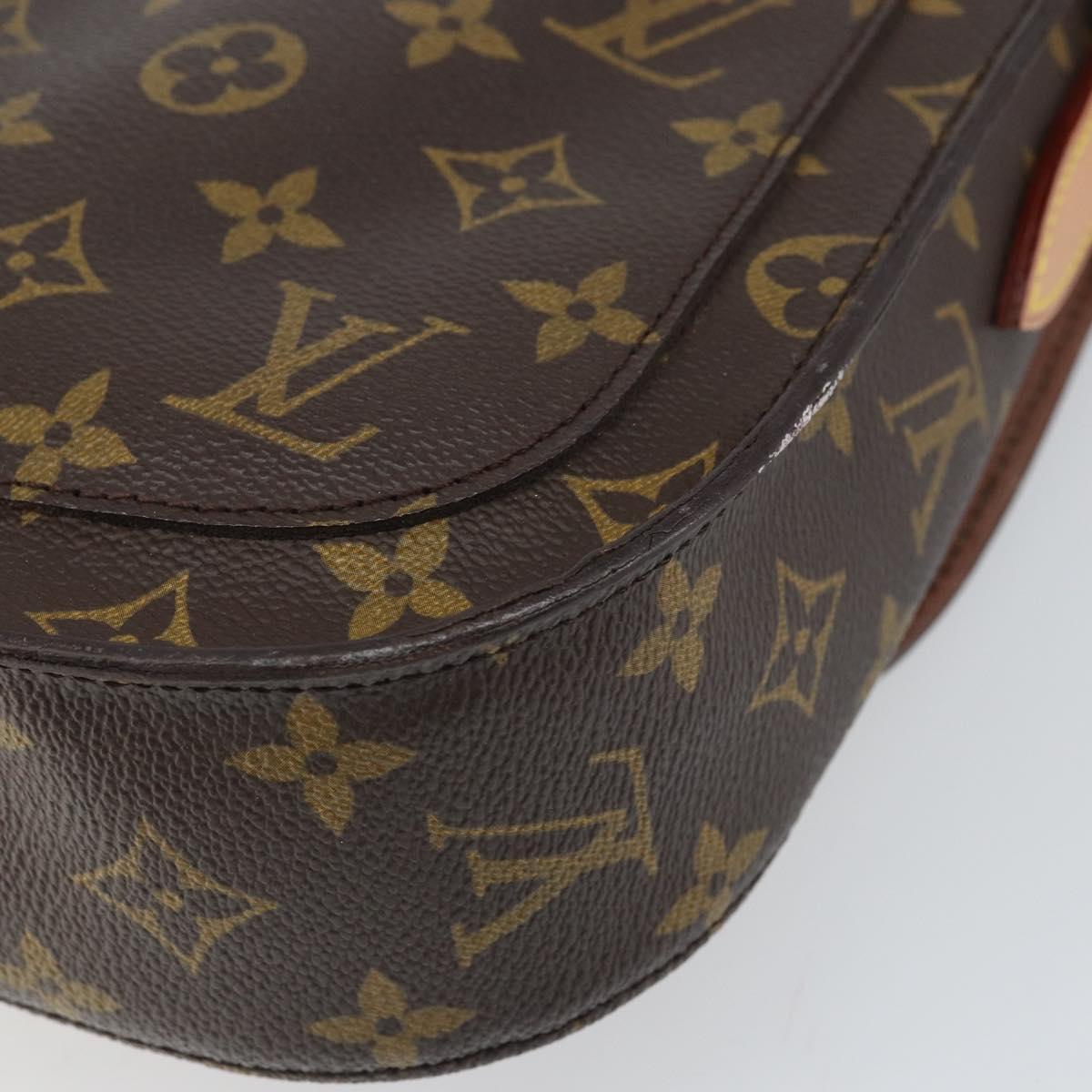 LOUIS VUITTON Monogram Saint Cloud GM Shoulder Bag M51242 LV Auth 169691