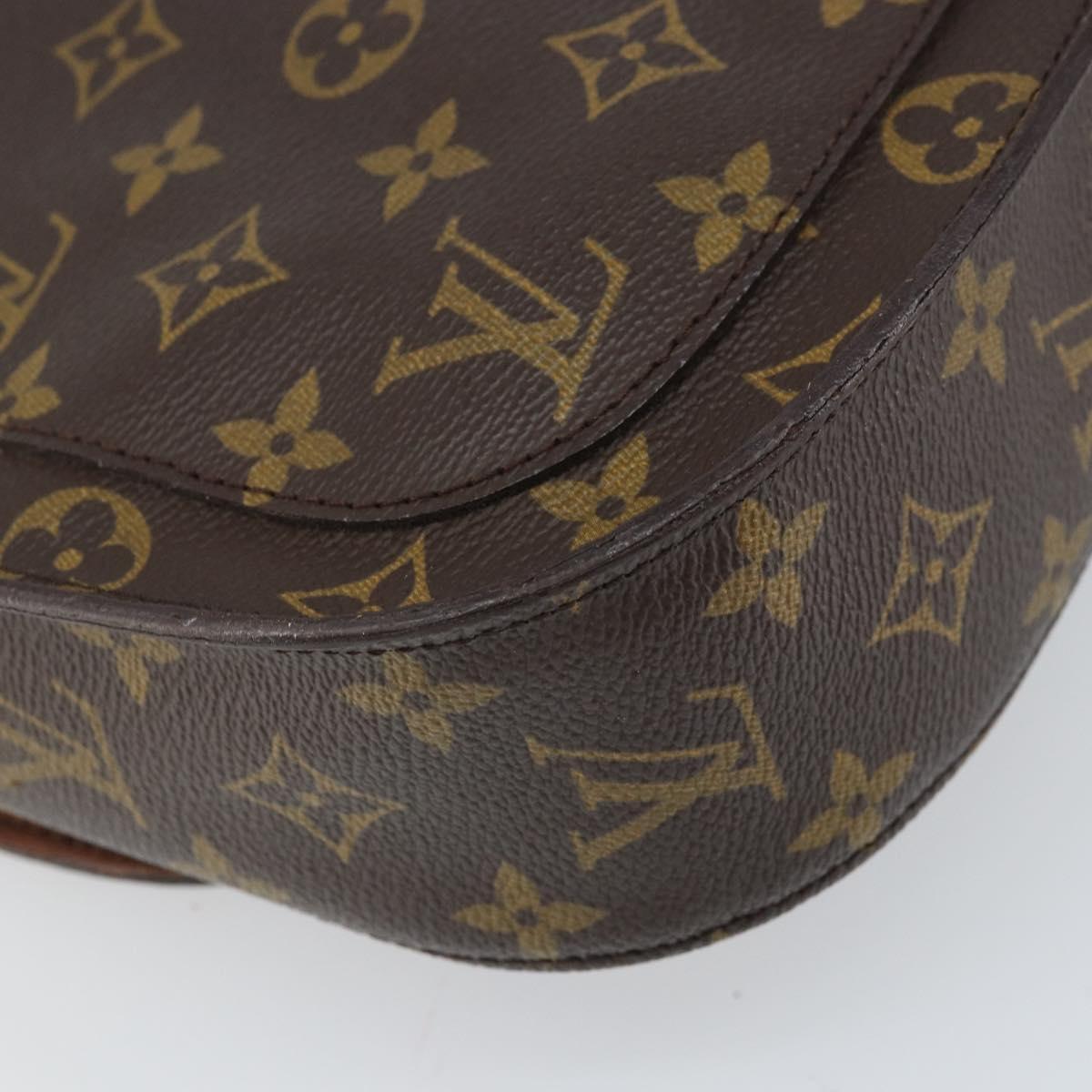 LOUIS VUITTON Monogram Saint Cloud GM Shoulder Bag M51242 LV Auth 169691