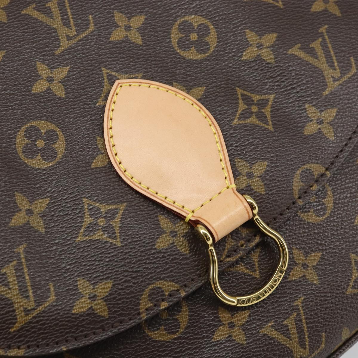 LOUIS VUITTON Monogram Saint Cloud GM Shoulder Bag M51242 LV Auth 169691