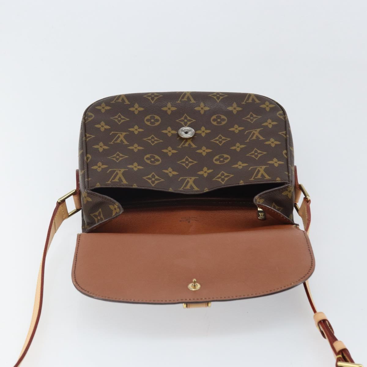 LOUIS VUITTON Monogram Saint Cloud GM Shoulder Bag M51242 LV Auth 169691
