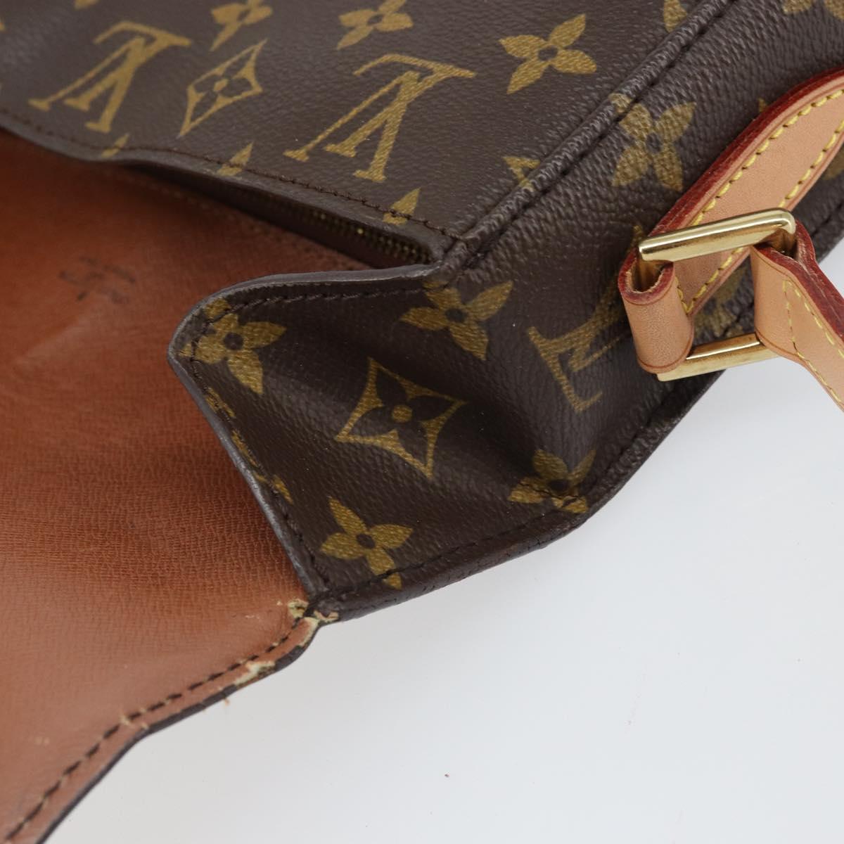 LOUIS VUITTON Monogram Saint Cloud GM Shoulder Bag M51242 LV Auth 169691