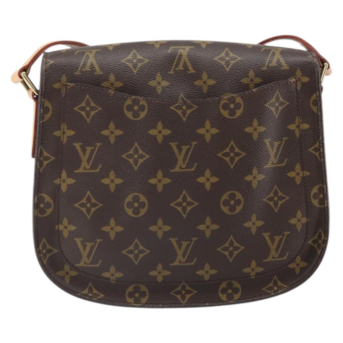 LOUIS VUITTON Monogram Saint Cloud GM Shoulder Bag M51242 LV Auth 169691