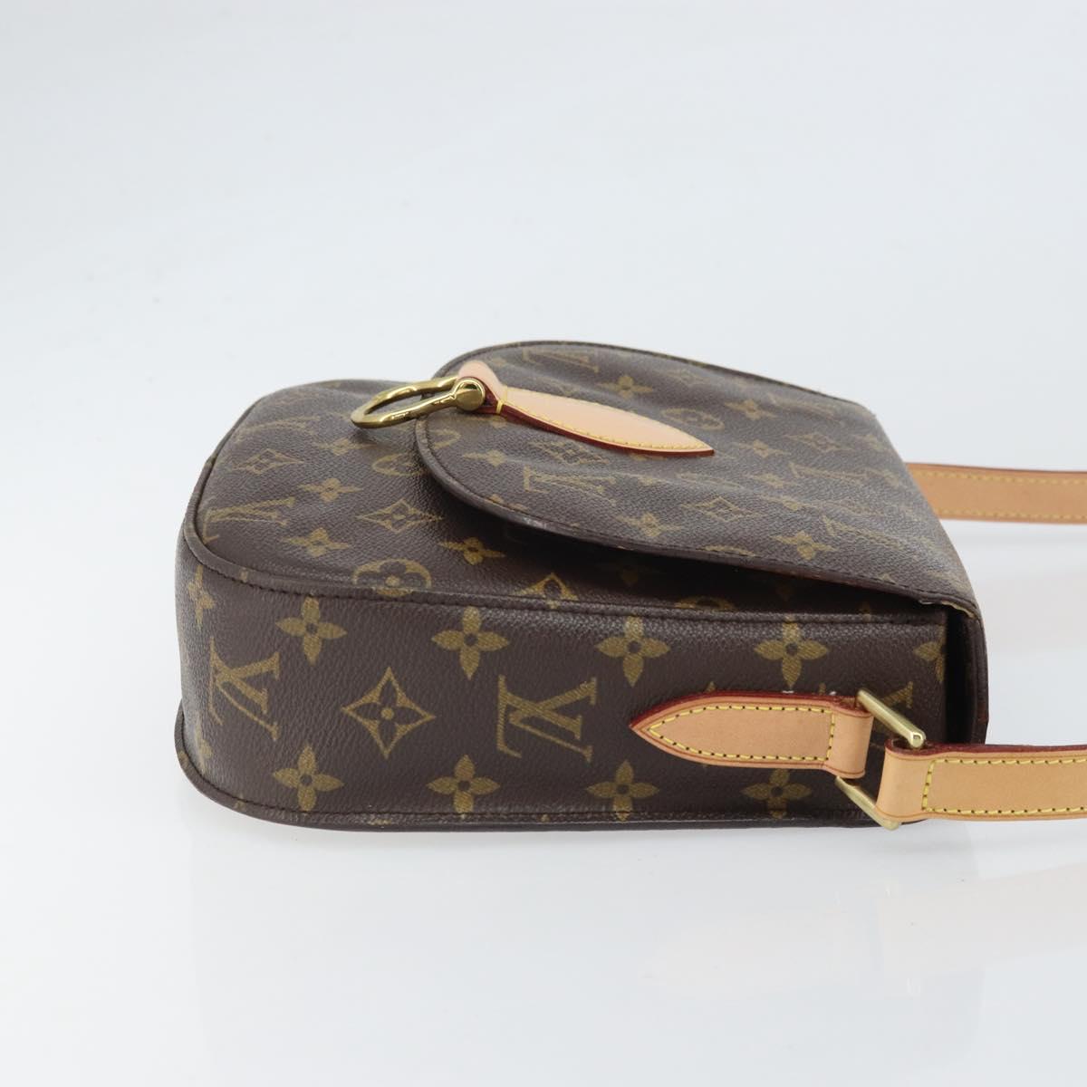 LOUIS VUITTON Monogram Saint Cloud GM Shoulder Bag M51242 LV Auth 169691