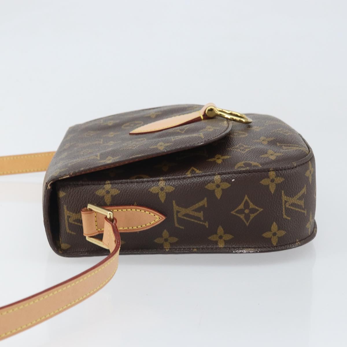 LOUIS VUITTON Monogram Saint Cloud GM Shoulder Bag M51242 LV Auth 169691