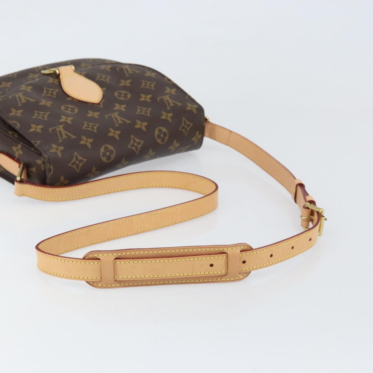 LOUIS VUITTON Monogram Saint Cloud GM Shoulder Bag M51242 LV Auth 169691