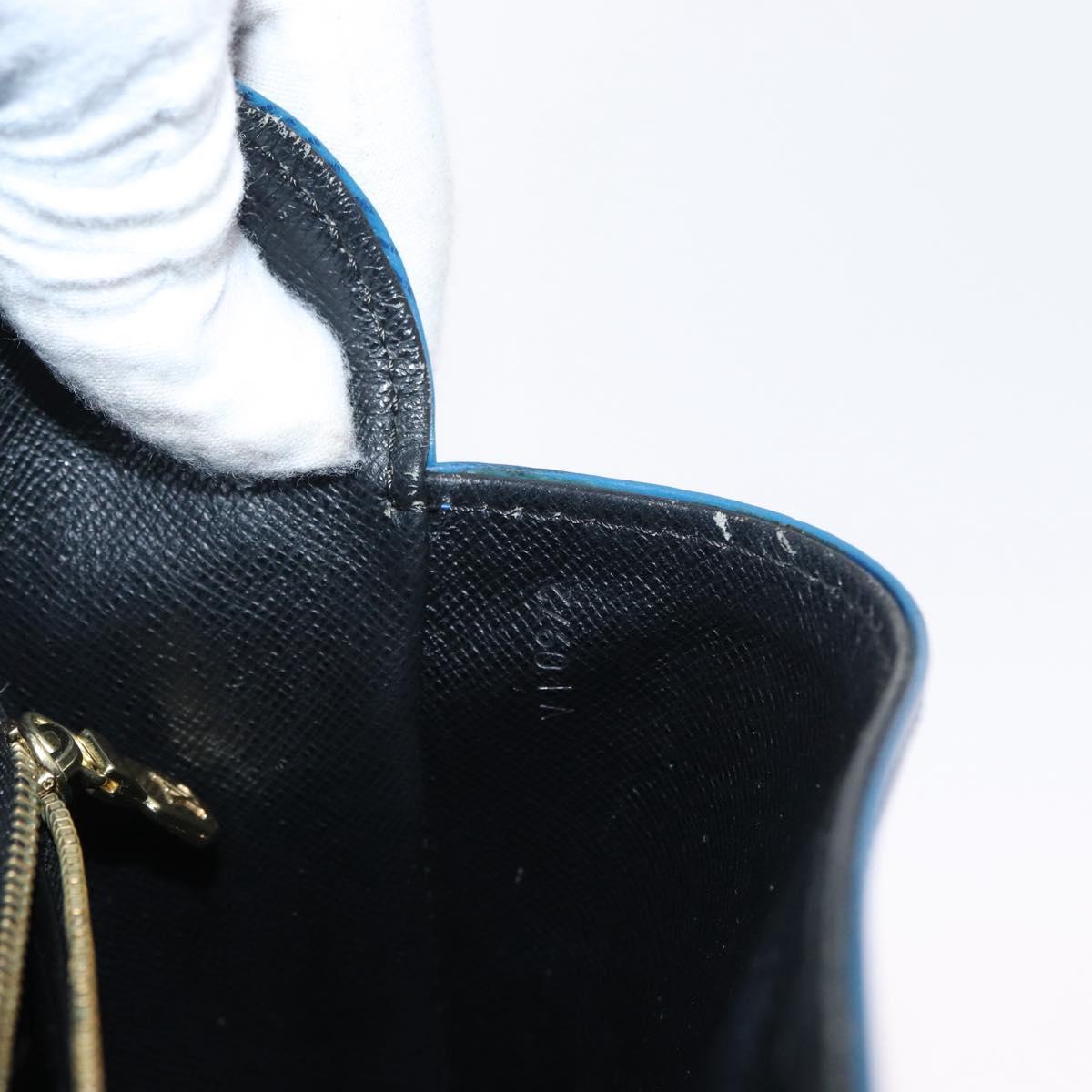 LOUIS VUITTON Epi Saint Cloud GM Shoulder Bag Toledo Blue M52195 LV Auth 169695