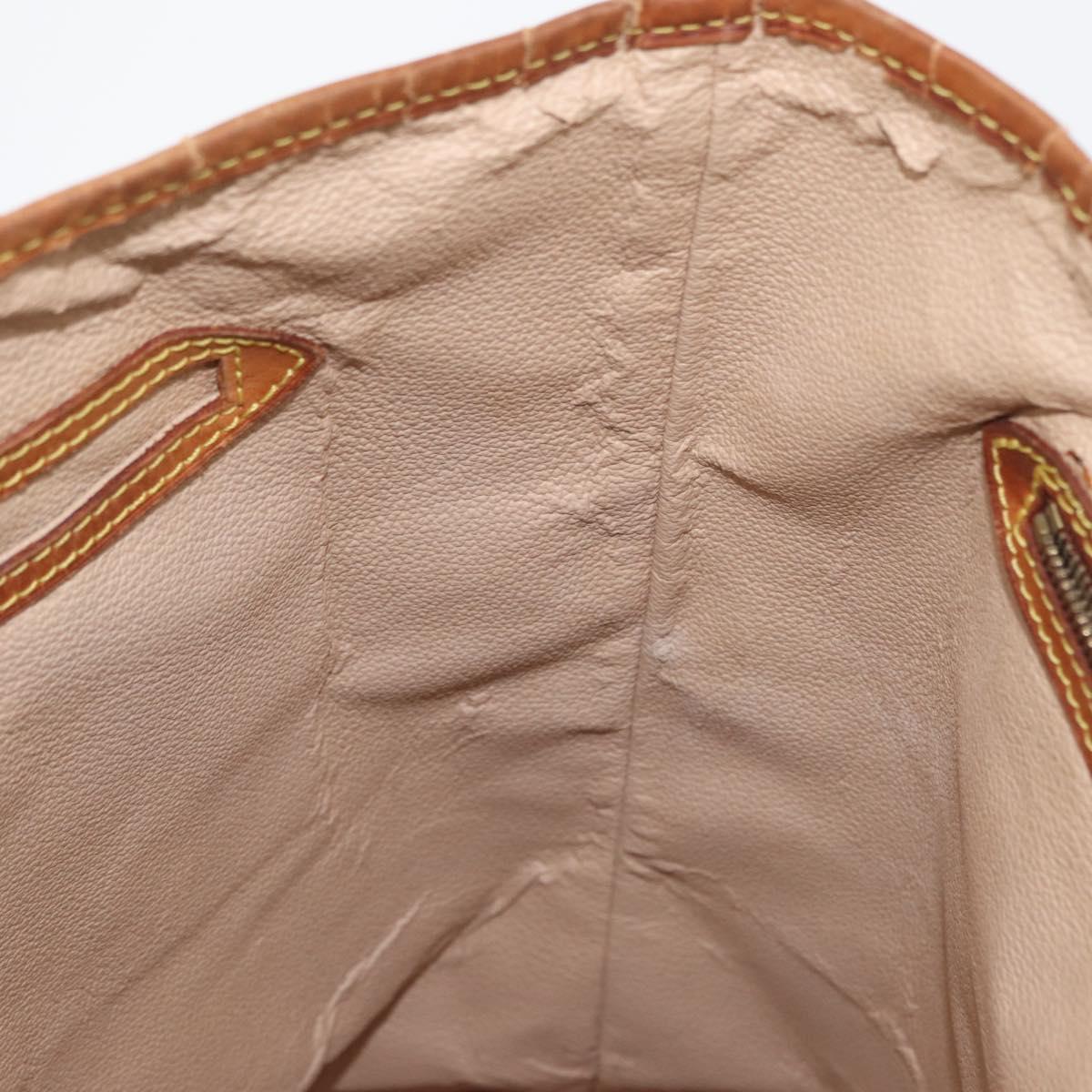 LOUIS VUITTON Monogram Bucket GM Shoulder Bag M42236 LV Auth 169697