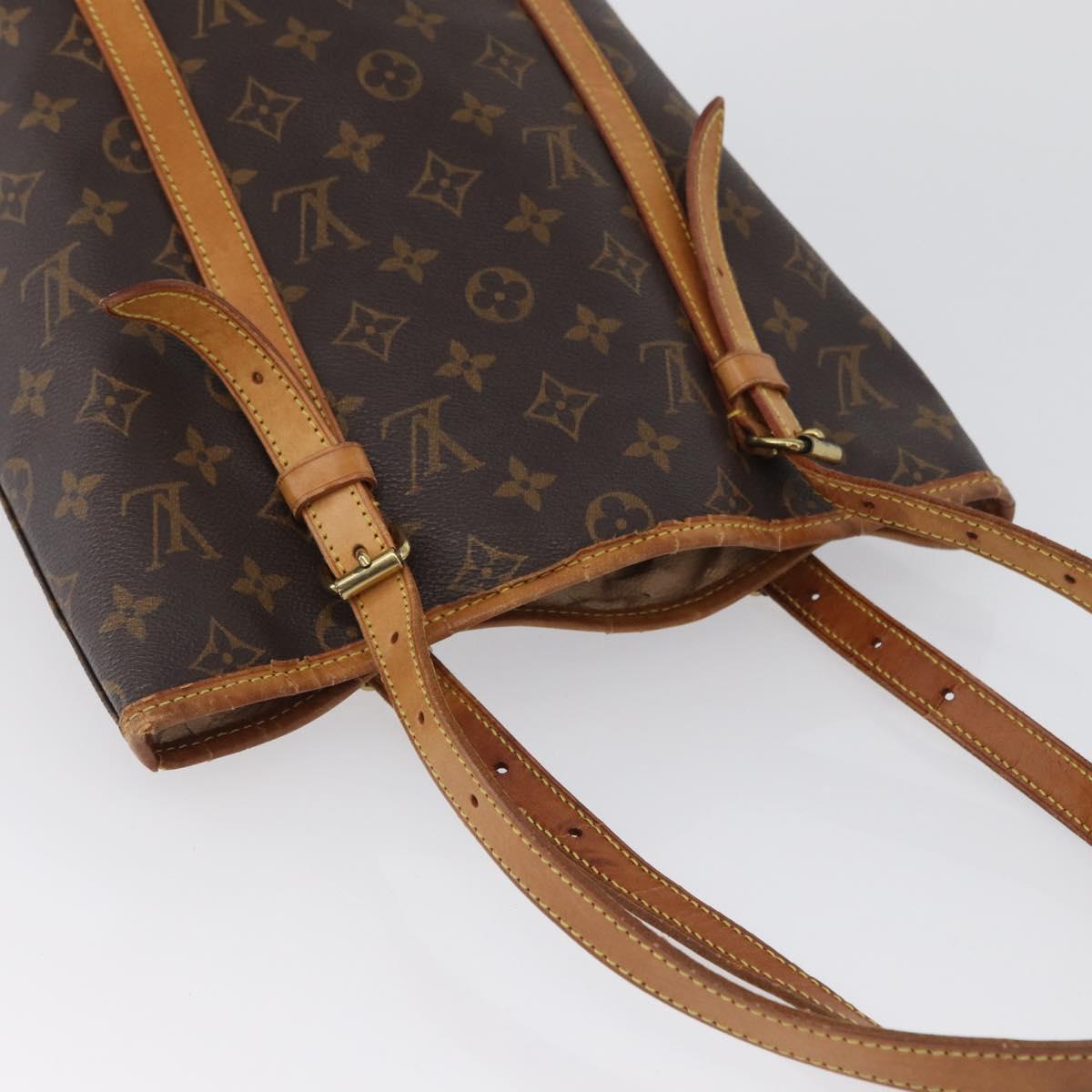 LOUIS VUITTON Monogram Bucket GM Shoulder Bag M42236 LV Auth 169697