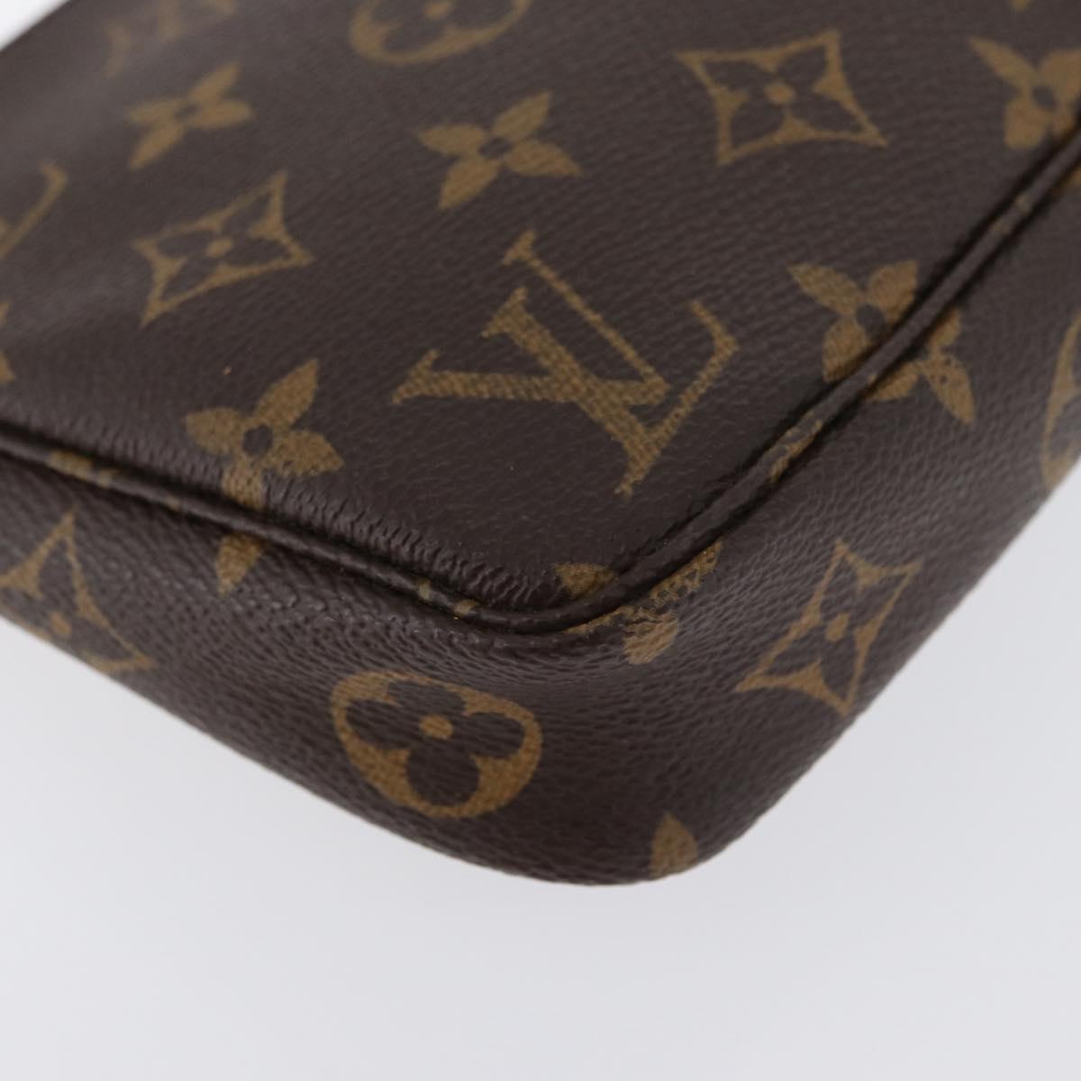 LOUIS VUITTON Monogram Pochette Accessoires Pouch M51980 LV Auth 169706