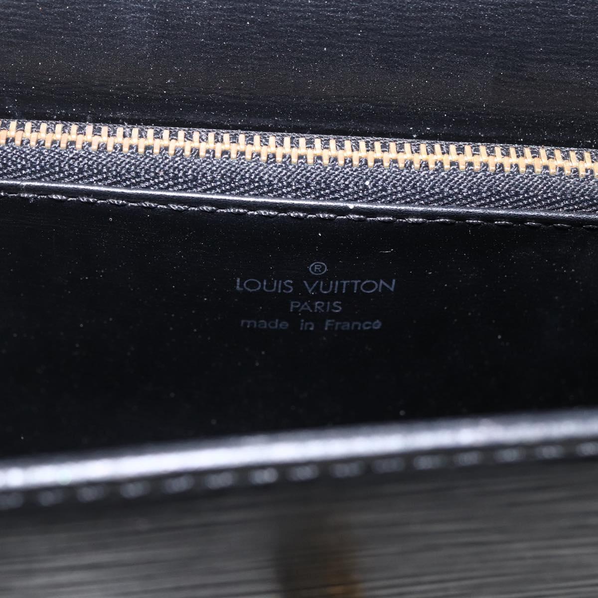 LOUIS VUITTON Epi Malesherbes Hand Bag Black M52372 LV Auth 169712