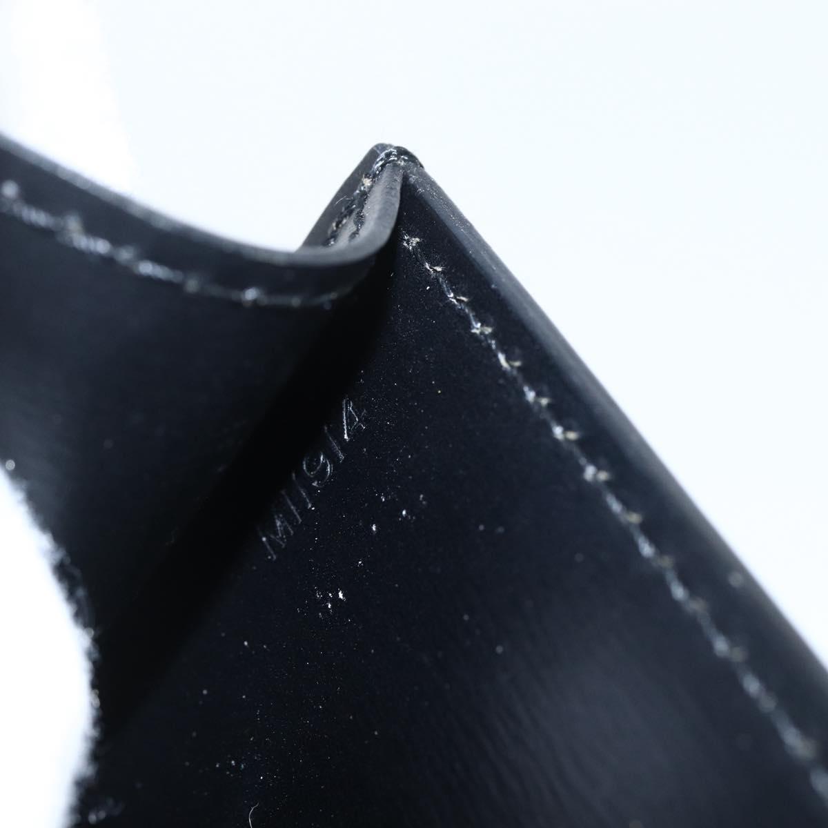 LOUIS VUITTON Epi Malesherbes Hand Bag Black M52372 LV Auth 169712