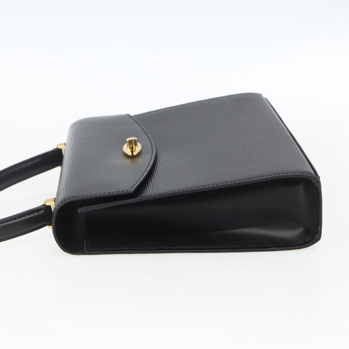 LOUIS VUITTON Epi Malesherbes Hand Bag Black M52372 LV Auth 169712