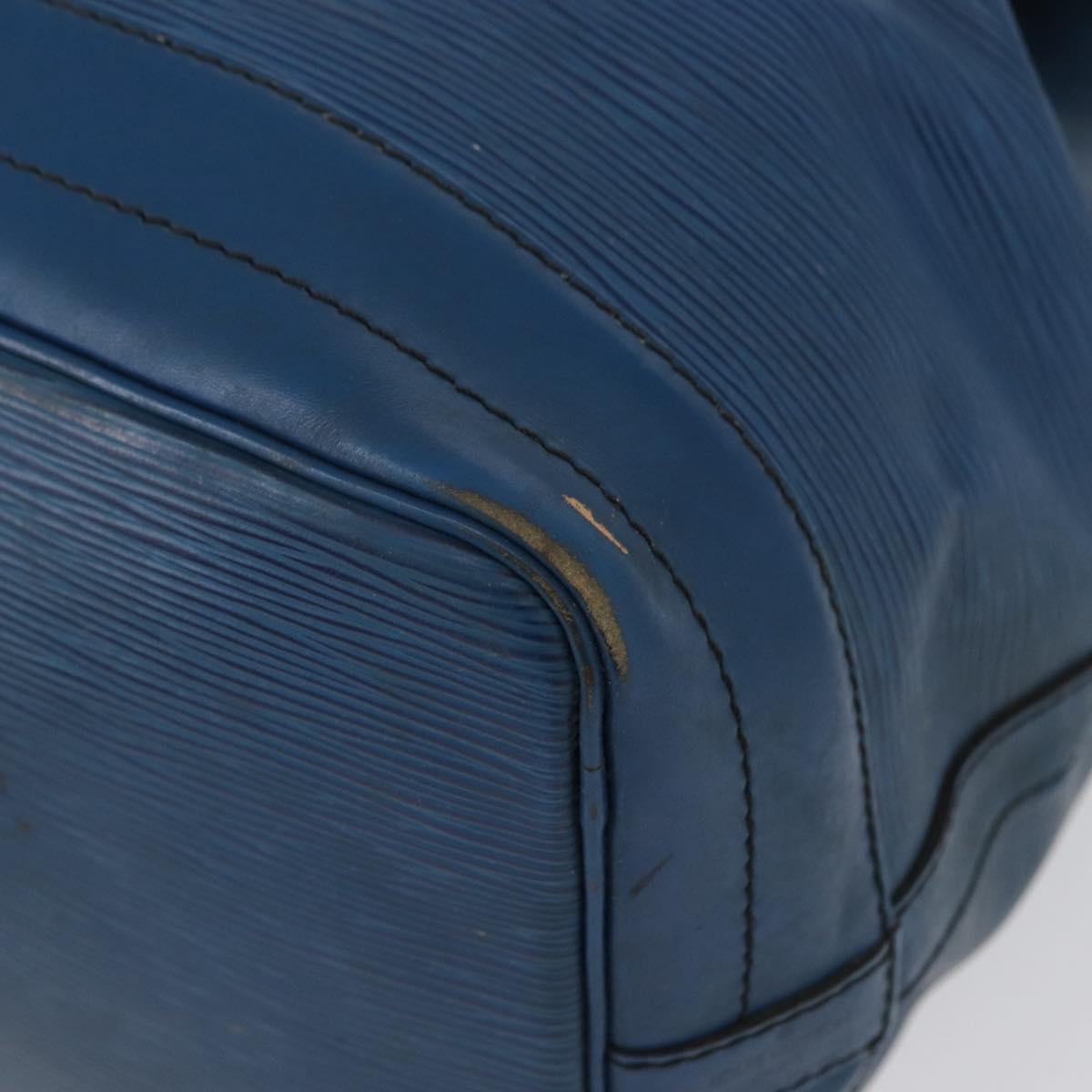 LOUIS VUITTON Epi Noe Shoulder Bag Toledo Blue M44005 LV Auth 169778
