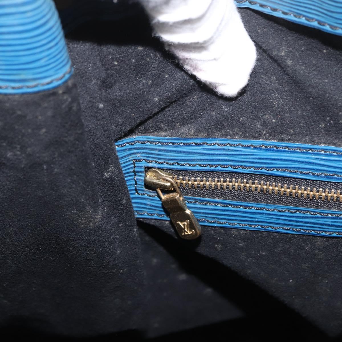 LOUIS VUITTON Epi Noe Shoulder Bag Toledo Blue M44005 LV Auth 169778