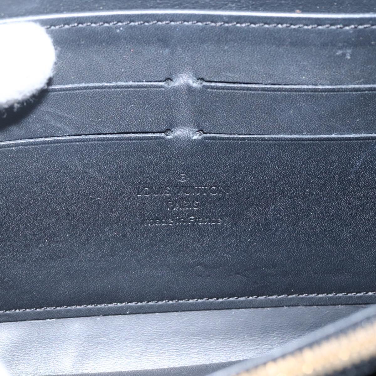LOUIS VUITTON Monogram Vernis Nicolas Ghesquire Zippy Wallet M50370 Auth 169792