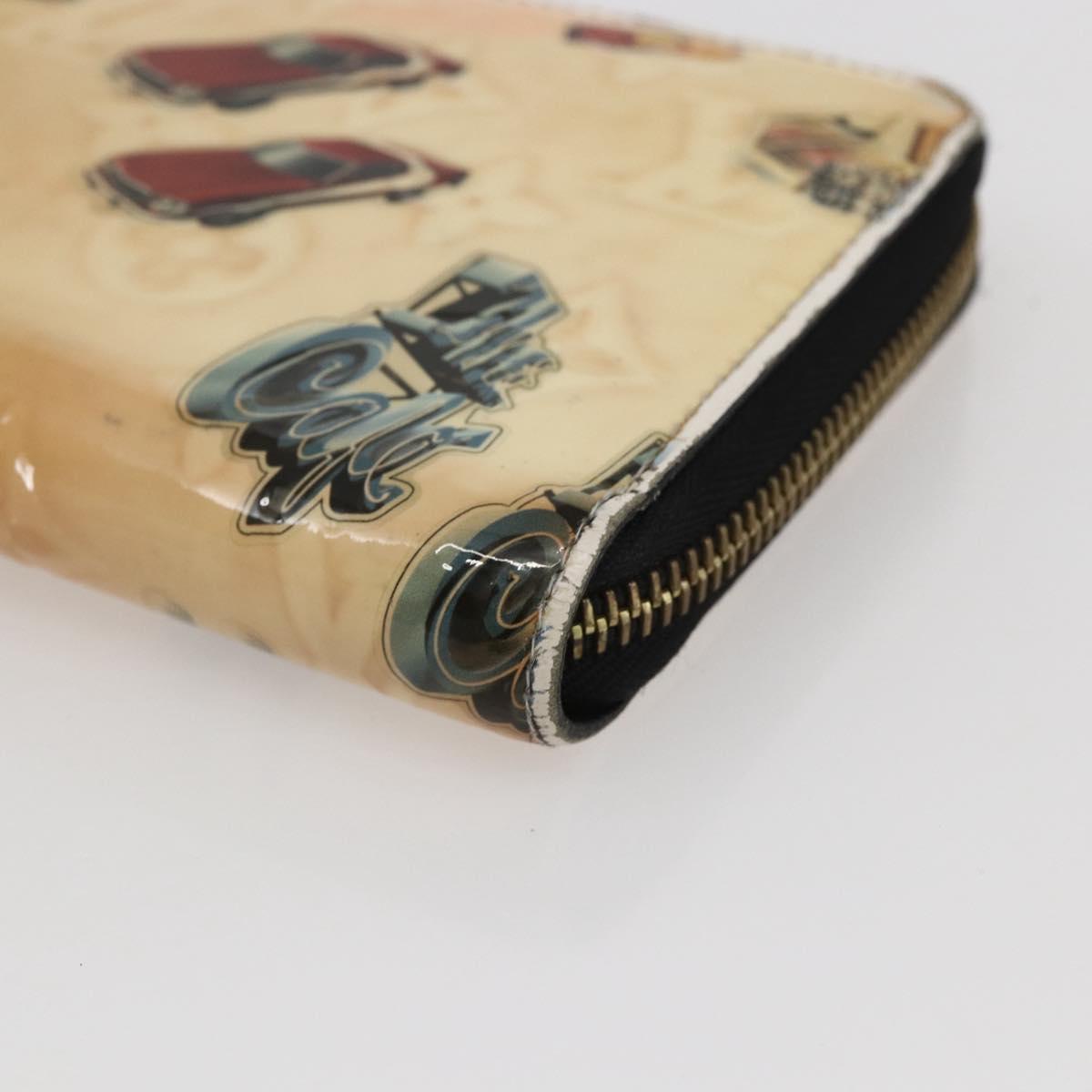 LOUIS VUITTON Monogram Vernis Nicolas Ghesquire Zippy Wallet M50370 Auth 169792