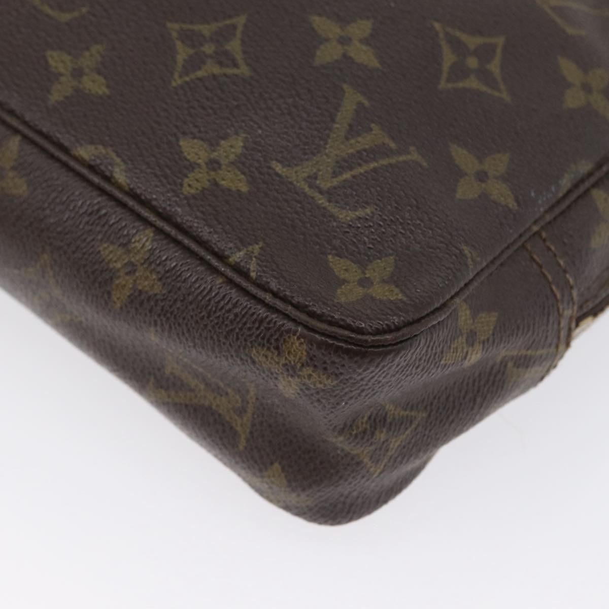 LOUIS VUITTON Monogram Trousse Toilette 23 Clutch Bag M47524 LV Auth 169796