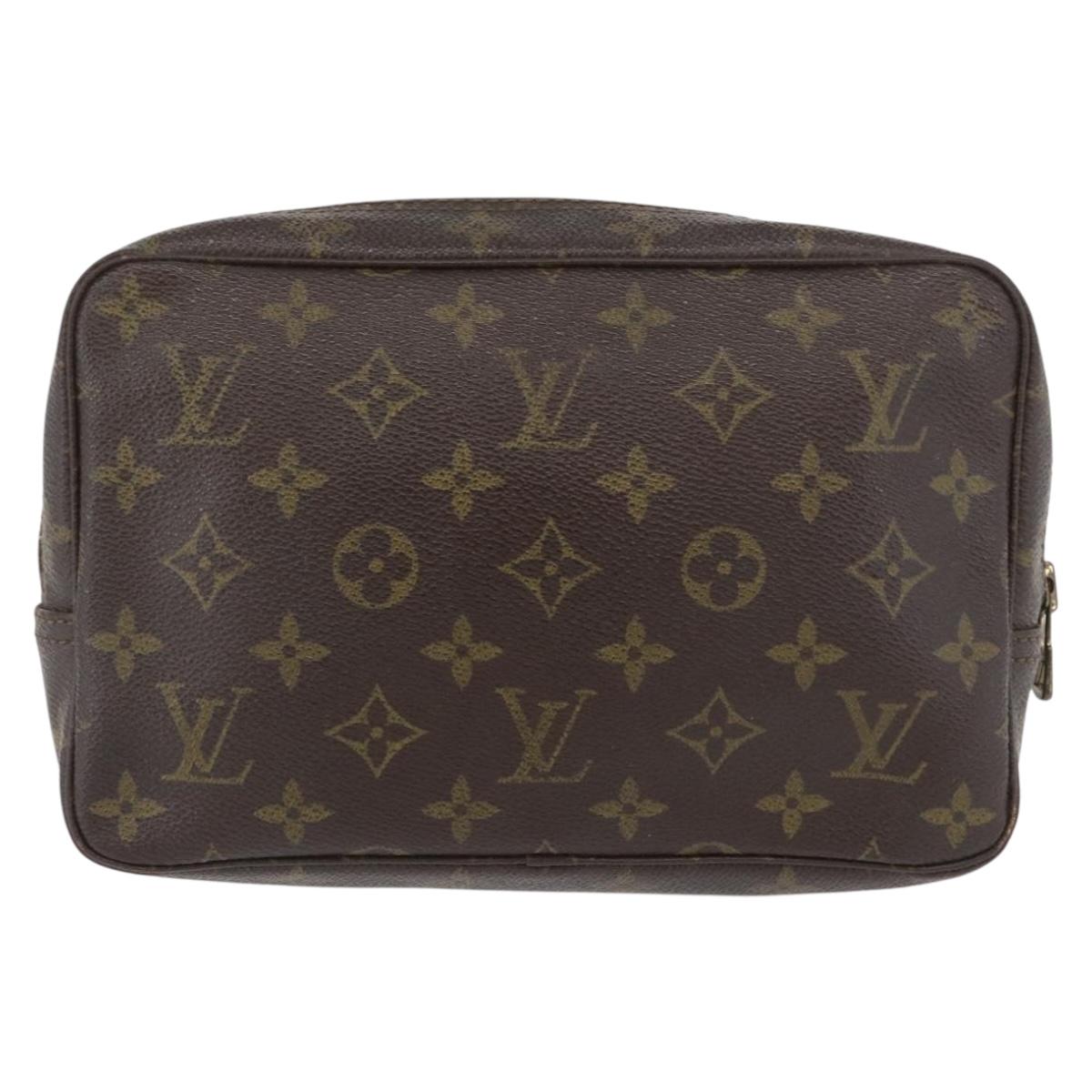 LOUIS VUITTON Monogram Trousse Toilette 23 Clutch Bag M47524 LV Auth 169796