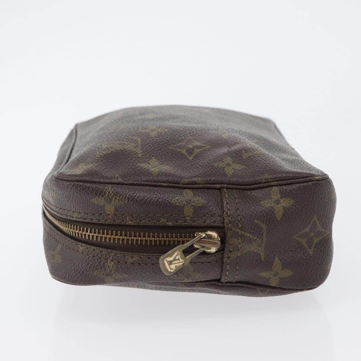LOUIS VUITTON Monogram Trousse Toilette 23 Clutch Bag M47524 LV Auth 169796