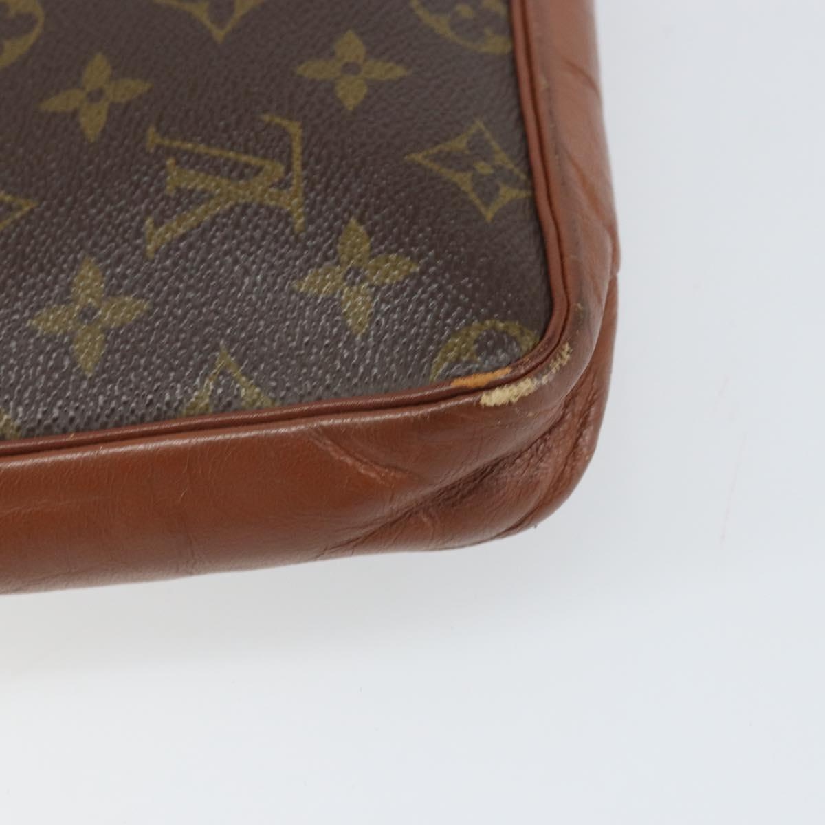 LOUIS VUITTON Monogram Pochette Sports Clutch Bag N0.183 LV Auth 169799