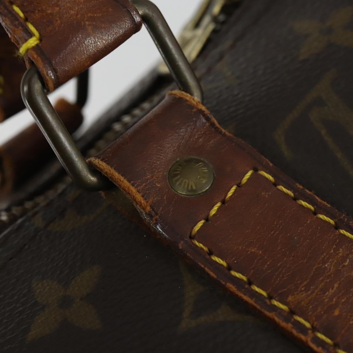 LOUIS VUITTON Monogram Keepall 50 Boston Bag M41426 LV Auth 169807