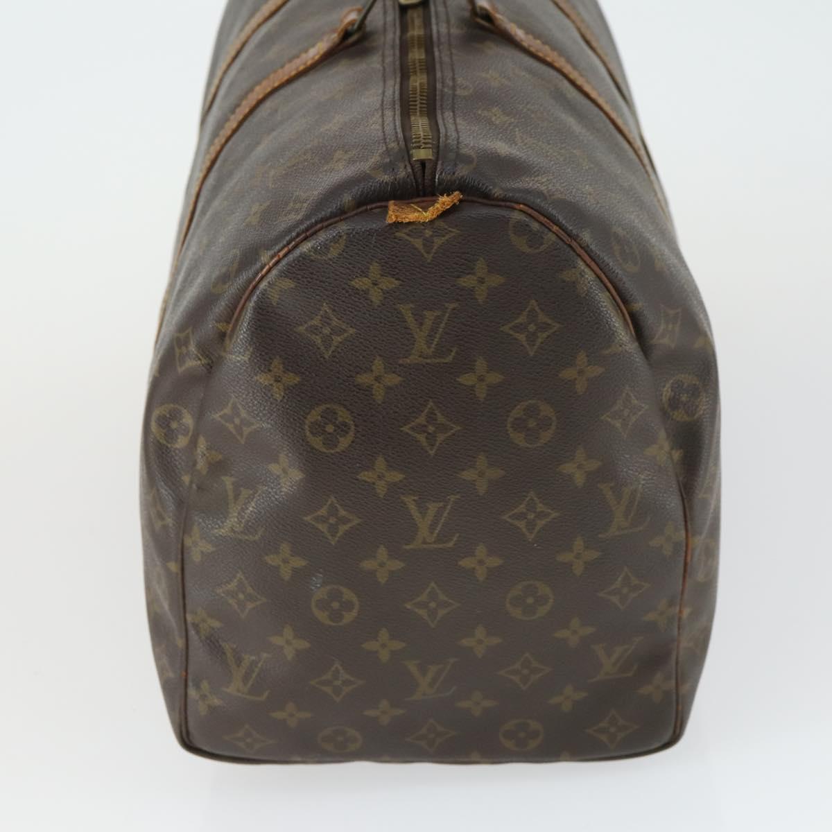 LOUIS VUITTON Monogram Keepall 50 Boston Bag M41426 LV Auth 169807
