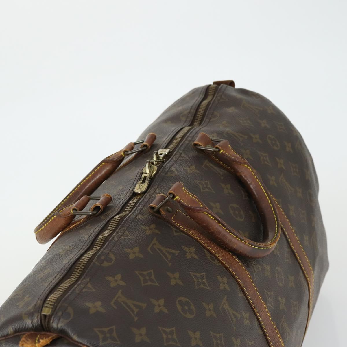 LOUIS VUITTON Monogram Keepall 50 Boston Bag M41426 LV Auth 169807