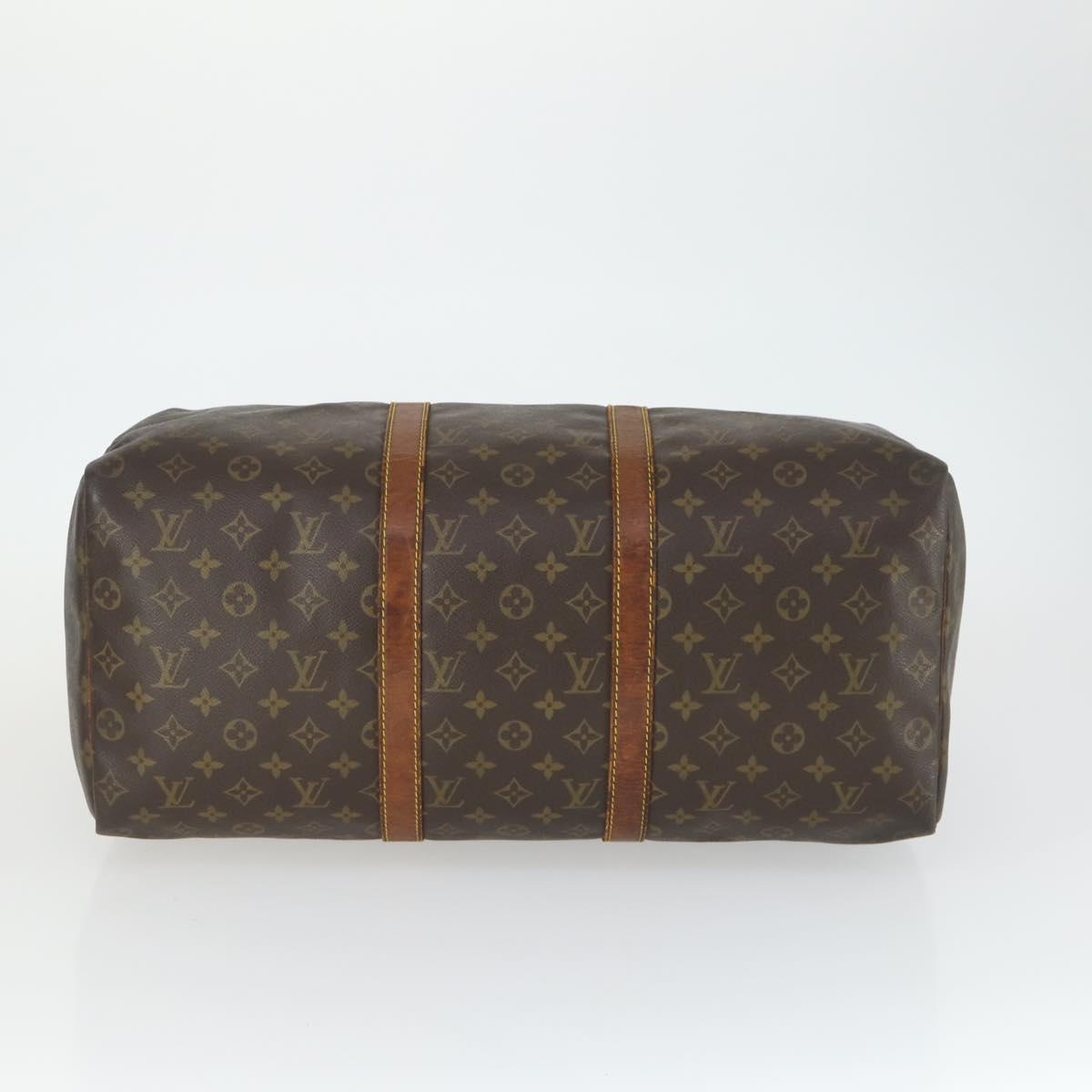 LOUIS VUITTON Monogram Keepall 50 Boston Bag M41426 LV Auth 169807