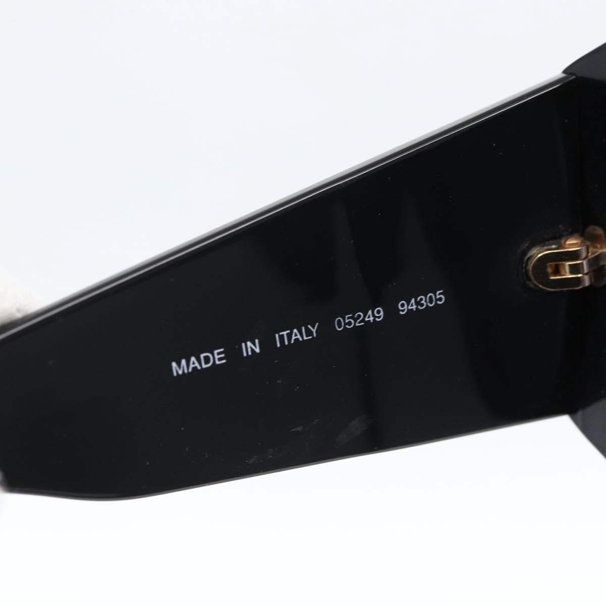 CHANEL Sunglasses plastic Black CC Auth 169816V