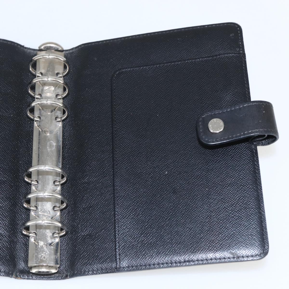 LOUIS VUITTON Monogram Macassar Agenda MM Day Planner Cover R21084 Auth 169817V