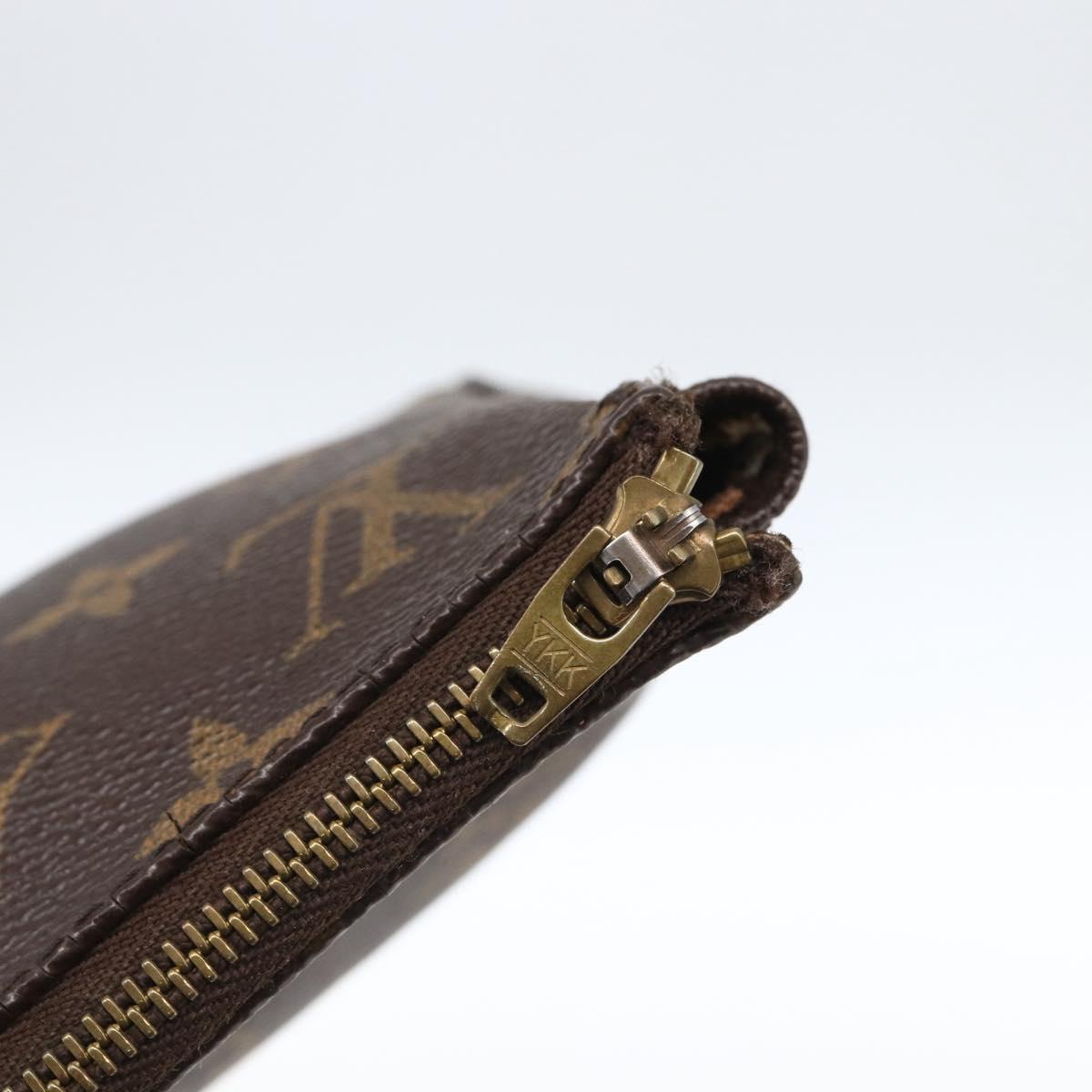 LOUIS VUITTON Monogram Pochette Accessoires Pouch M51980 LV Auth 169819