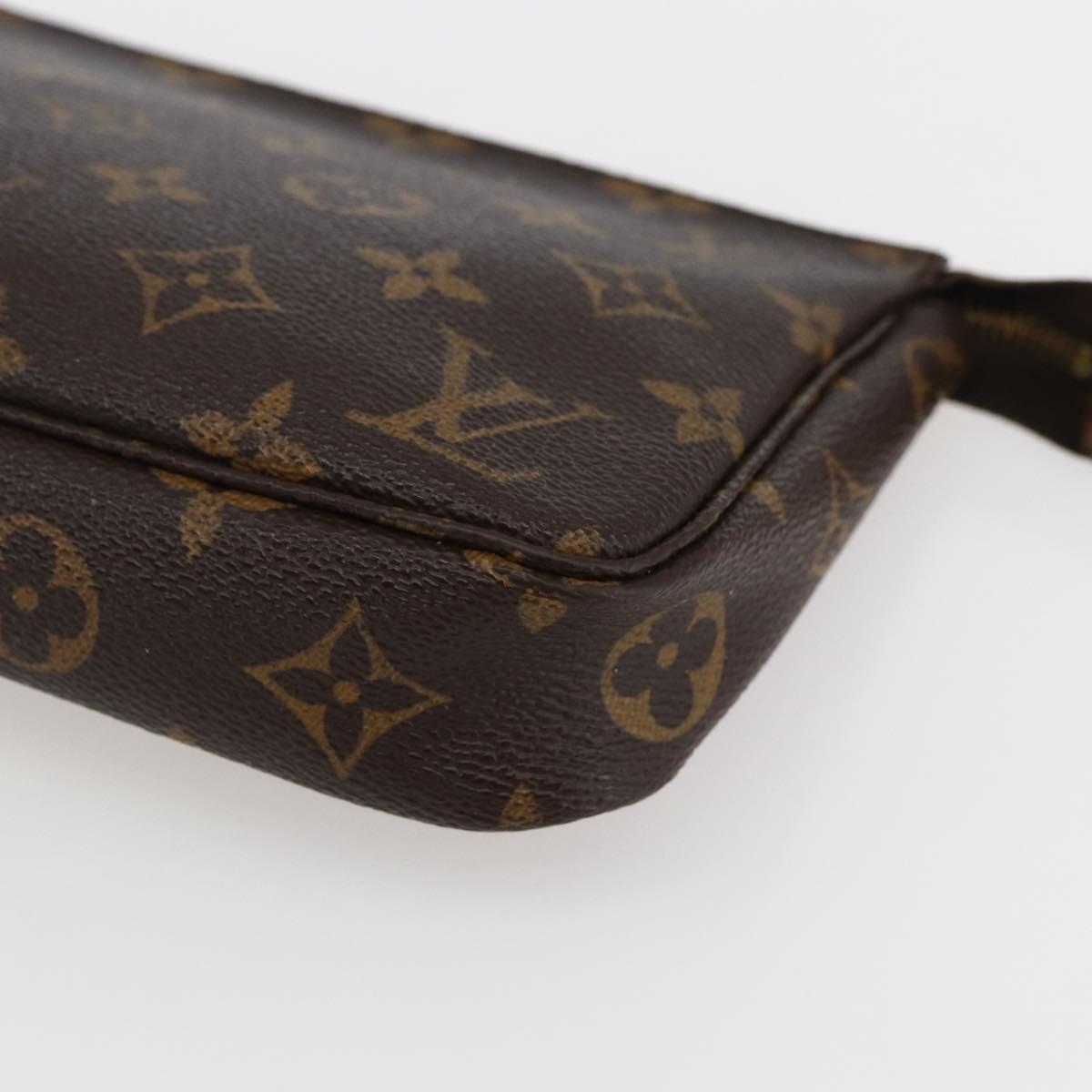 LOUIS VUITTON Monogram Pochette Accessoires Pouch M51980 LV Auth 169819