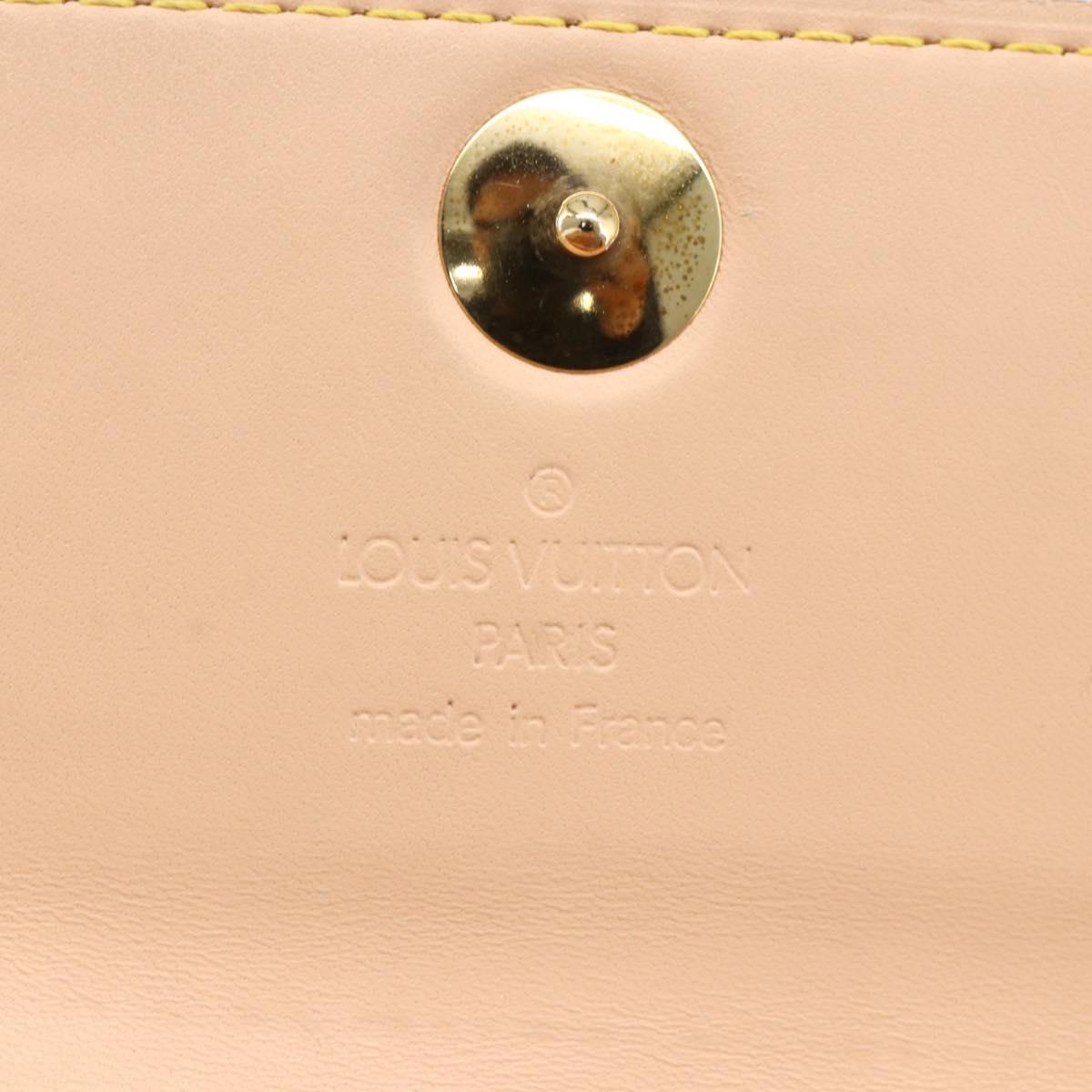 LOUIS VUITTON Multicolor Pochette Porte Monnaie Credit White M60004 Auth 169823V