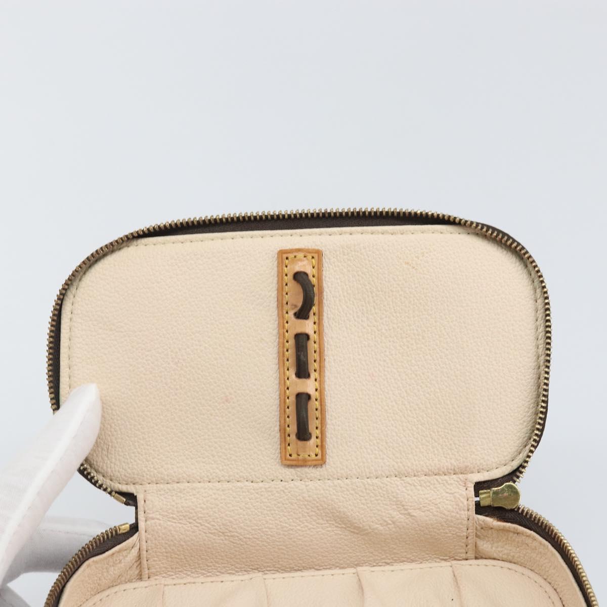 LOUIS VUITTON Monogram Trousse Brush PM Cosmetic Pouch M47510 LV Auth 169827V