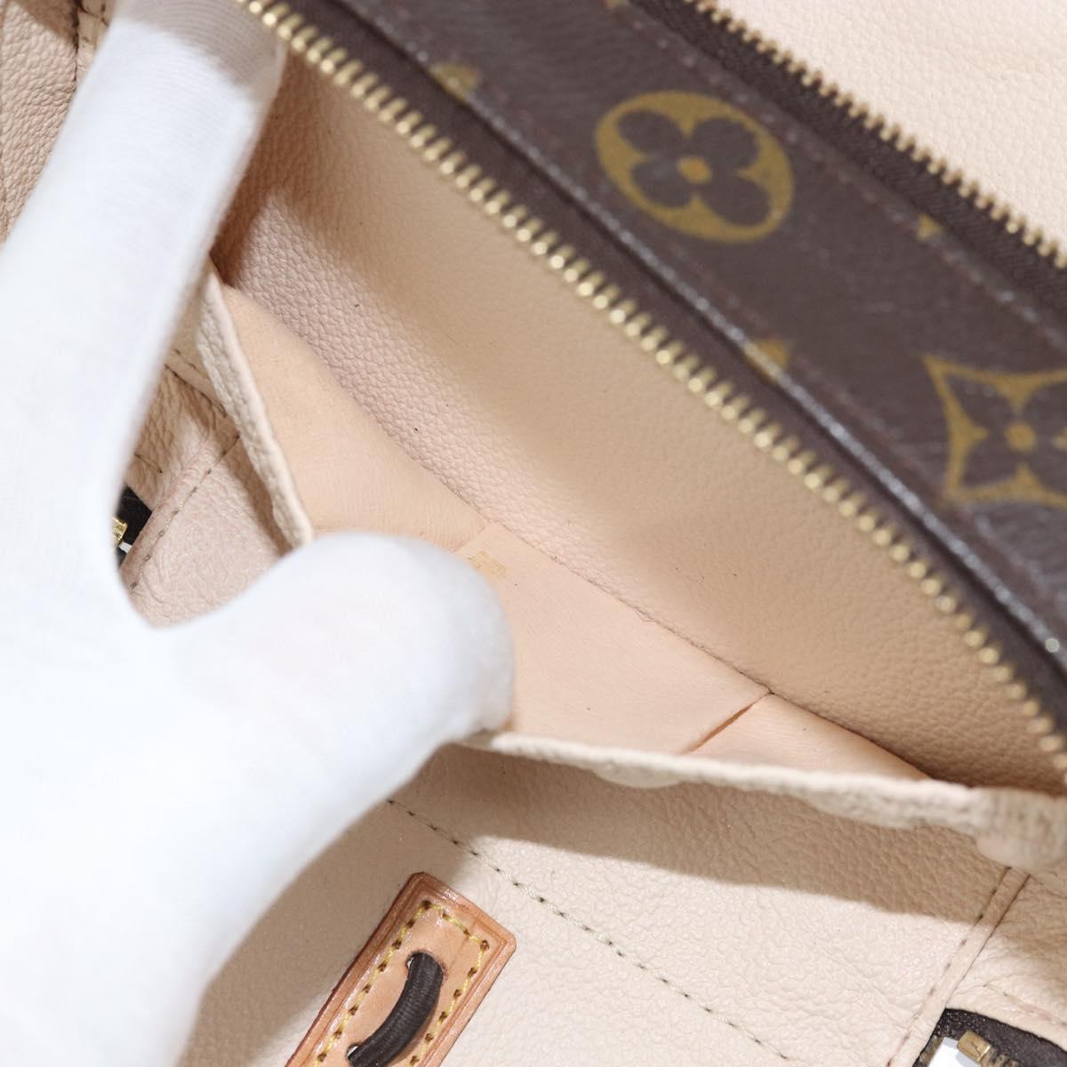 LOUIS VUITTON Monogram Trousse Brush PM Cosmetic Pouch M47510 LV Auth 169827V