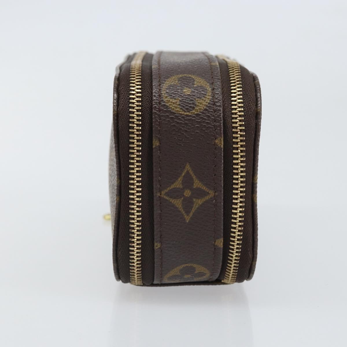 LOUIS VUITTON Monogram Trousse Brush PM Cosmetic Pouch M47510 LV Auth 169827V