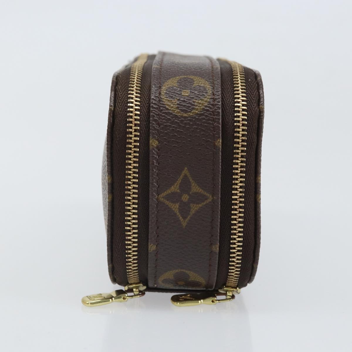 LOUIS VUITTON Monogram Trousse Brush PM Cosmetic Pouch M47510 LV Auth 169827V