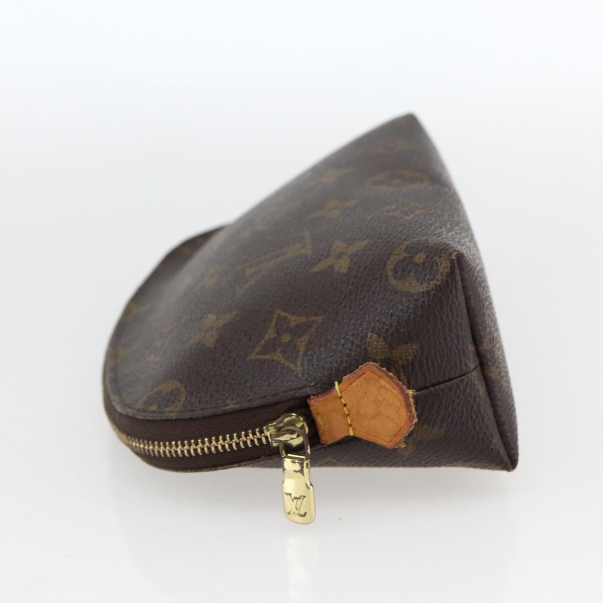 LOUIS VUITTON Monogram Pochette Cosmetic PM Pouch M43998 LV Auth 169828