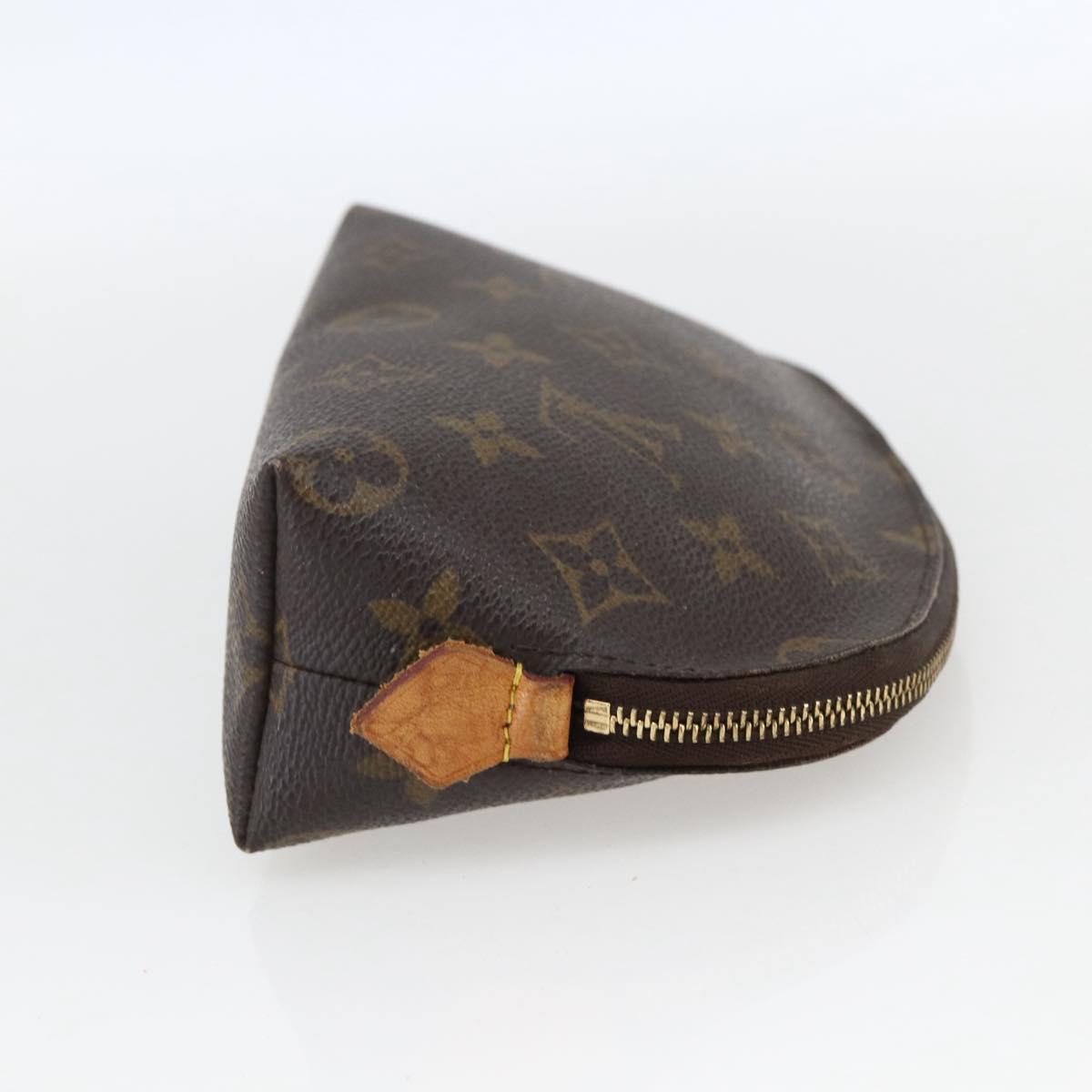 LOUIS VUITTON Monogram Pochette Cosmetic PM Pouch M43998 LV Auth 169828