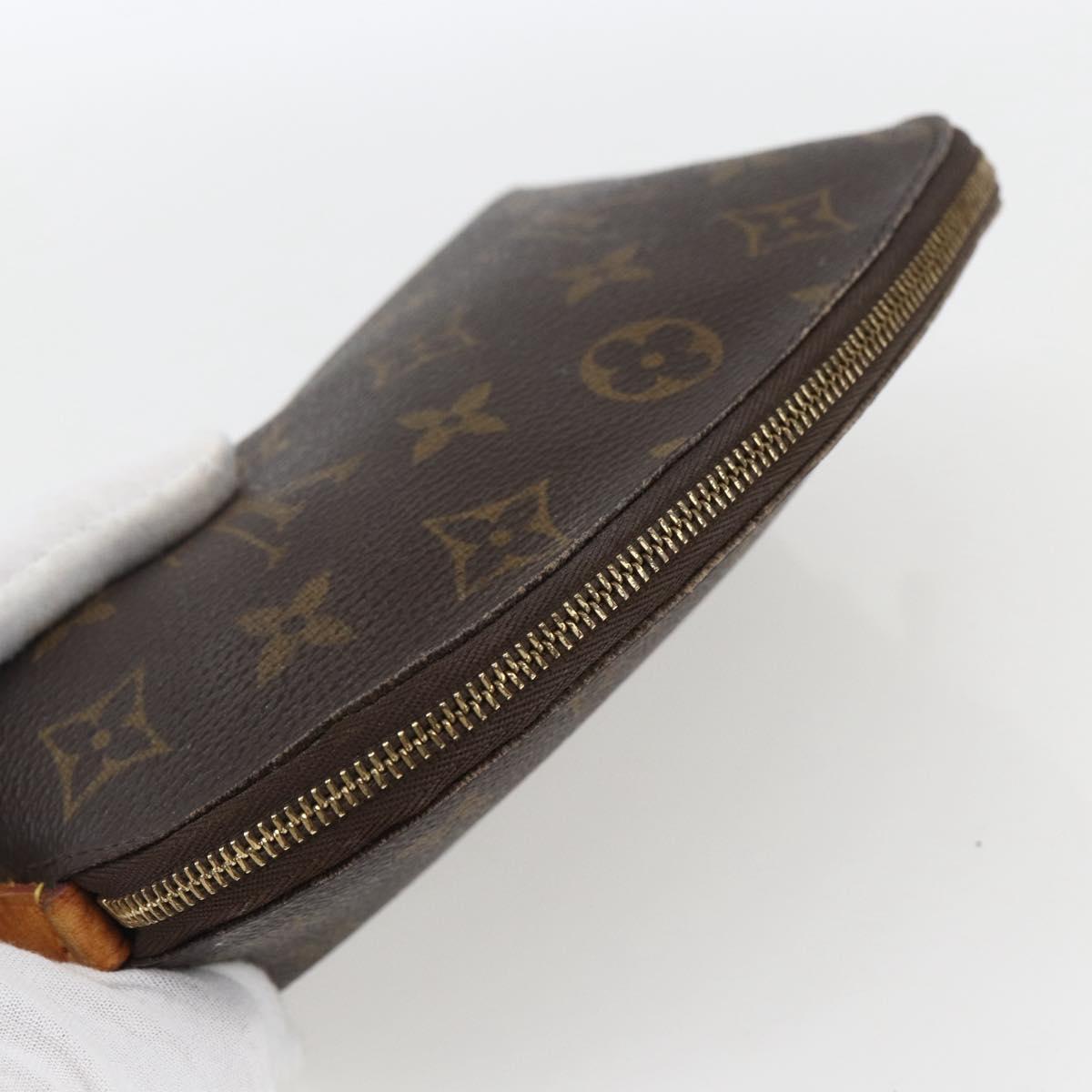 LOUIS VUITTON Monogram Pochette Cosmetic PM Pouch M43998 LV Auth 169828